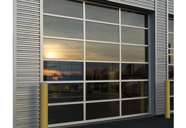 Sectional Aluminum Doors- Mckee Horrigan Inc. Mississauga